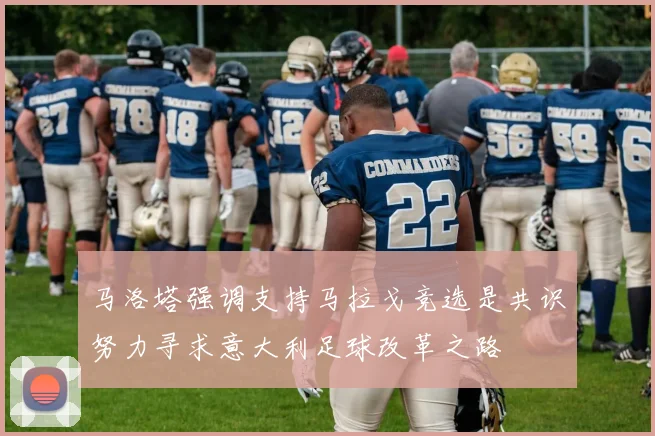 马洛塔强调支持马拉戈竞选是共识努力寻求意大利足球改革之路